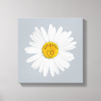 Daisy Flower For Daughter Art Customize Background