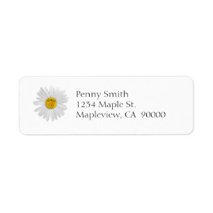 Daisy Flower For Mom Art Personnaliser Arrière - p