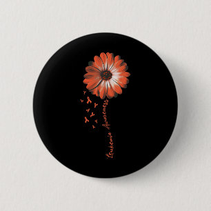 Daisy Flower Leukaemia Awareness Gifts 2 Inch Round Button