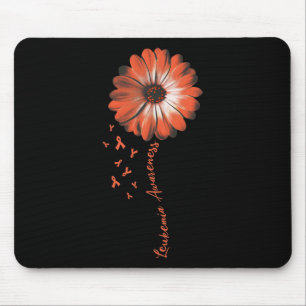 Daisy Flower Leukaemia Awareness Gifts Mouse Pad
