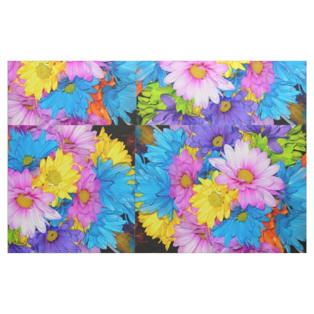 Daisy Flower Mix Fabric (Yard)