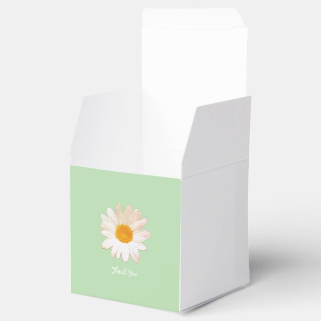 Daisy Flower Mug – Summer Botanical Cozy Favor Box (Opened)