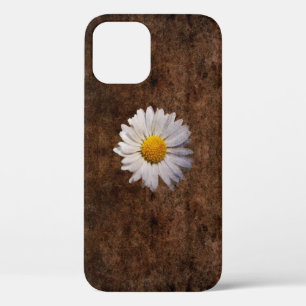 Daisy flower on a brown background Case-Mate iPhon iPhone 12 Case