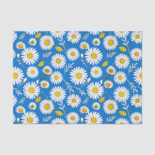 Daisy flower pattern tissue paper
