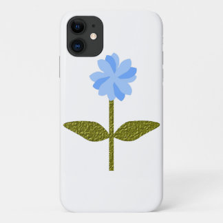 Daisy Flower Pretty Blue iPhone 3 Case