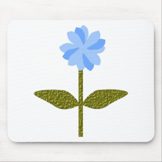 Daisy Flower Pretty Blue Mousepad