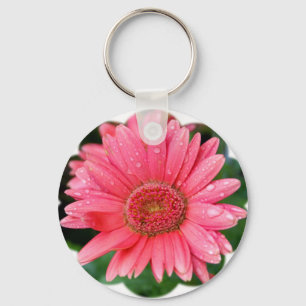 Daisy Flower Shape Keychain