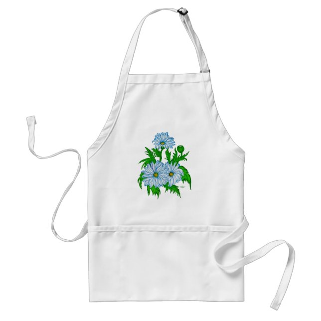 Daisy Flower Standard Apron (Front)