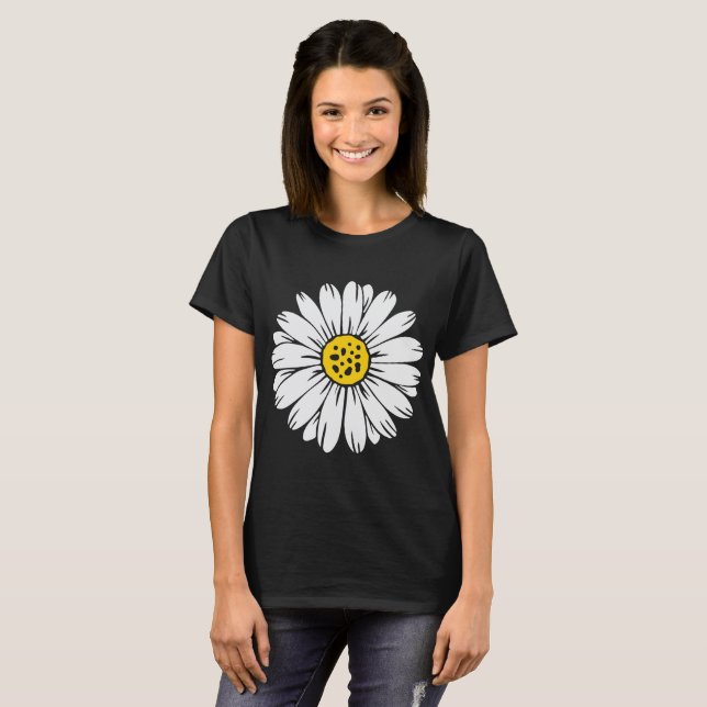 Daisy Flower T-Shirt (Front Full)