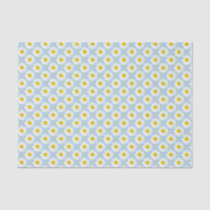 Daisy flower tissue paper