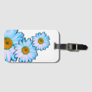 Daisy Flower with White Petals Luggage Tag