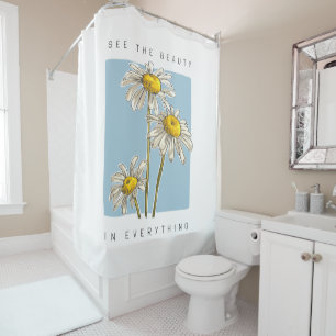 Daisy Flowers Beauty Slogan