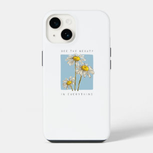Daisy Flowers Beauty Slogan iPhone 14 Case