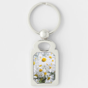 Daisy flowers keychain