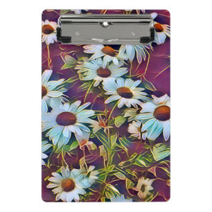DAISY FLOWERS  MINI CLIPBOARD
