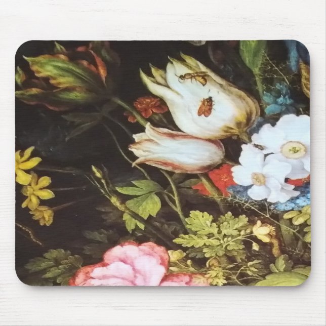  daisy flowers mouse pad (Front)