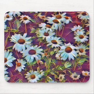DAISY FLOWERS MOUSE PAD