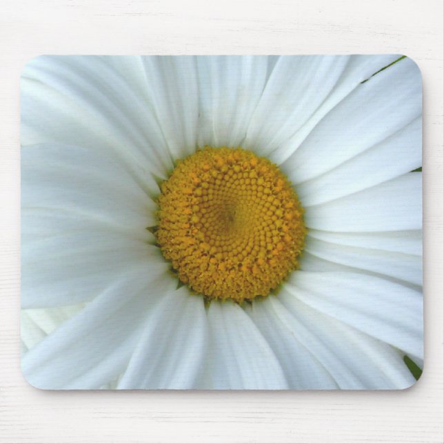Daisy Flowers Mousepad  Daisy Computer Gifts (Front)