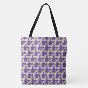 Daisy Flowers Pattern Tote Bag