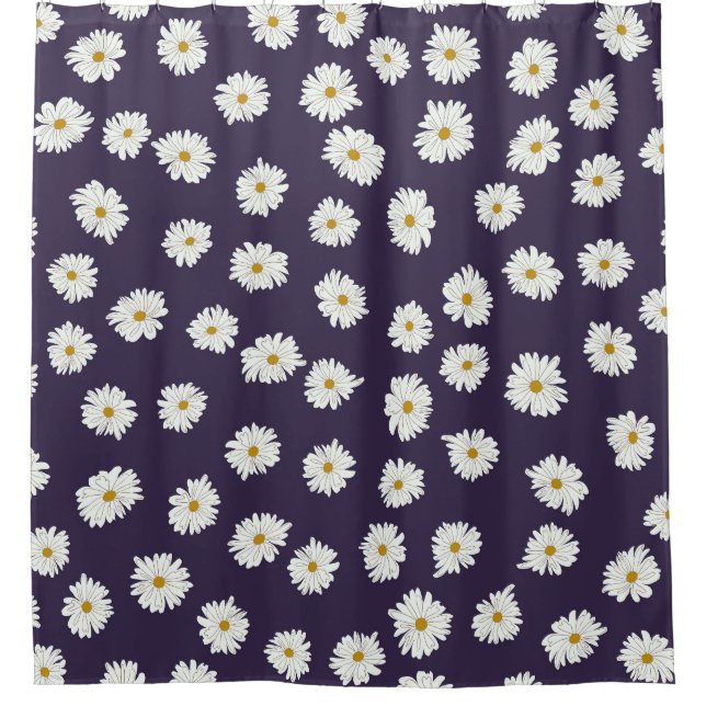 Daisy flowers: small, seamless pattern. (Front)