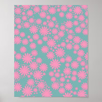 Daisy Garden 06 Mint And Pink