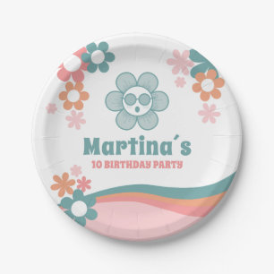 Daisy Girl Birthday Party Paper Plate