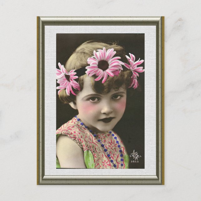 Daisy Girl Postcard (Front)