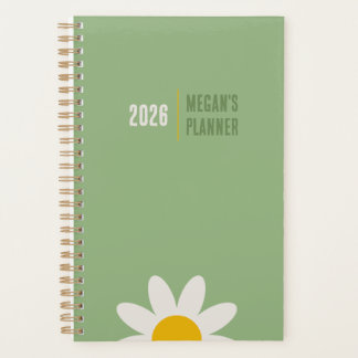 DAISY GREEN - 2026 Floral Planner