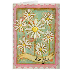 Daisy Greeting Card