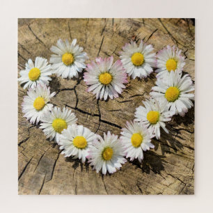 Daisy Heart - Jigsaw Puzzle