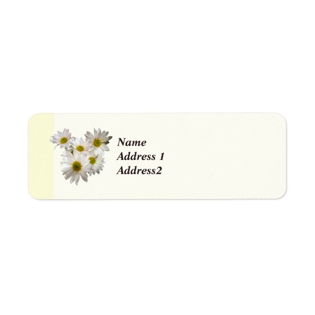 Daisy Heart Save the Date (Front)