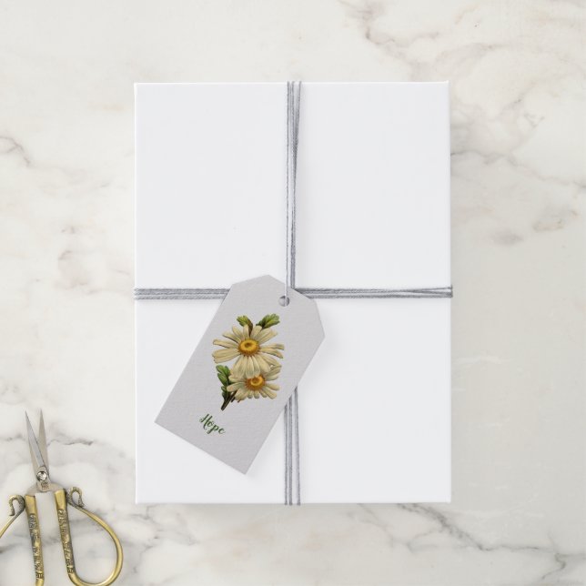 Daisy Hope Inspirational Gift Tags (With Twine)