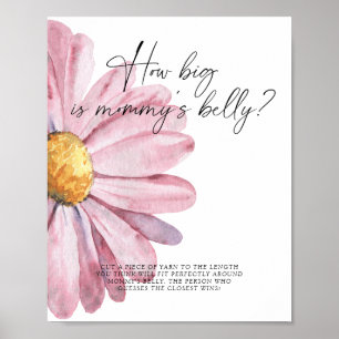 Daisy - how big is mommy's belly game  poster