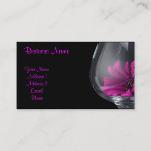 Daisy In Glass Business/Profile Card