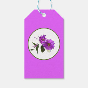 Daisy in lavander Design Gift Tags