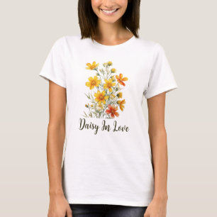 Daisy In Love Wildflower T-Shirt