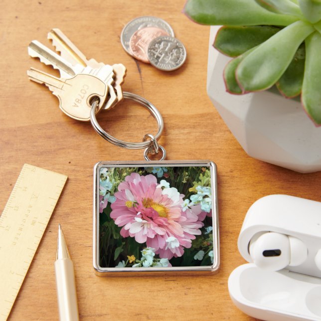 Daisy in Pink Keychain (Desk)