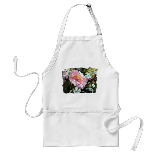 Daisy in Pink Standard Apron (Front)