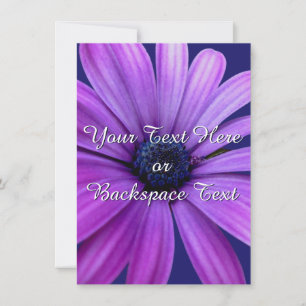 Daisy Invitations Personalized Daisy RSVP Card