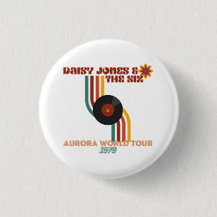 Daisy Jones The Six 1 Inch Round Button