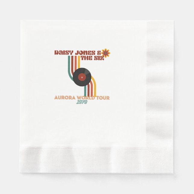 Daisy Jones The Six  Napkin (Front)