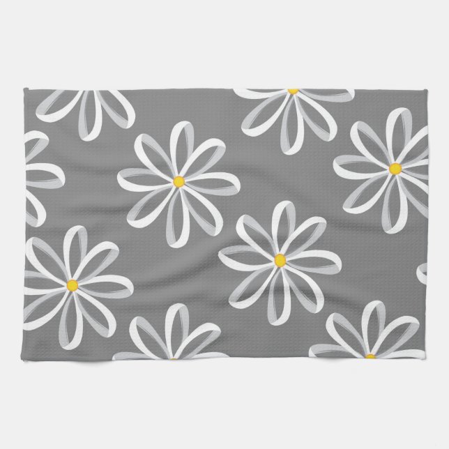 Daisy Kitchen Towel (Horizontal)