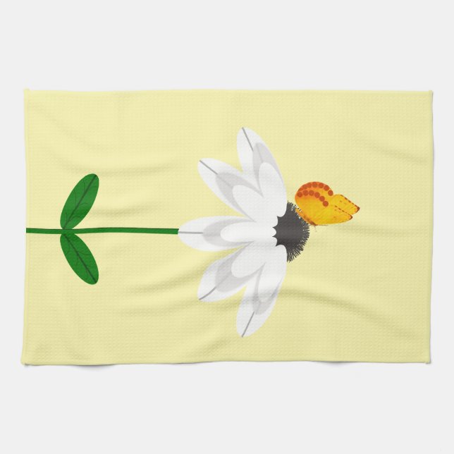Daisy Kitchen Towels (Horizontal)