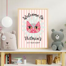 Daisy Kitty Face Purr-fect Birthday Party