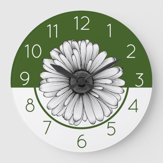 Daisy  large clock (Front)