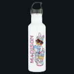 Daisy "Love Sunshine" Retro Sunglasses Graphic 710 Ml Water Bottle<br><div class="desc">Soak up the good vibes with this ultra-dreamy and chic Daisy character design! Perfectly capturing the essence of a sun-drenched afternoon, this graphic features a stylish Daisy Duck sporting a stunning pastel tie-dye bow in soft shades of rainbow watercolor. The focal point of this artwork is a pair of iconic...</div>