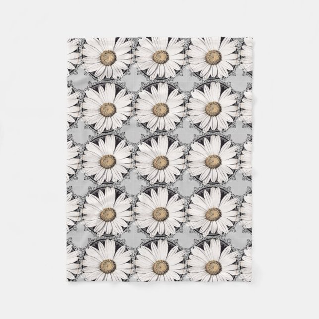 Daisy Mae Fleece Blanket (Front)