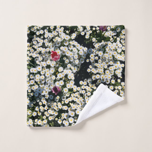Daisy Meadow Bath Towel Set (Wash Cloth)