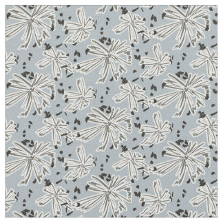 Daisy meadow - blue  fabric