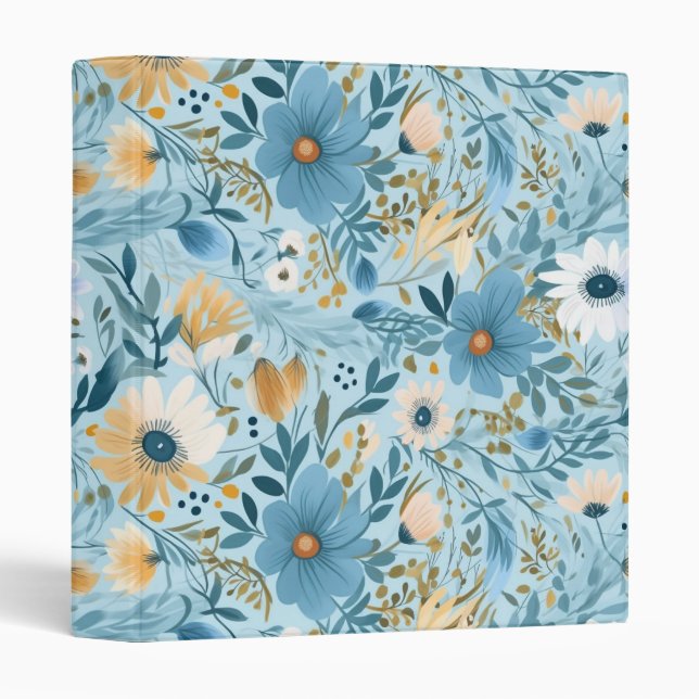 Daisy Meadow Design Binder (Front/Spine)